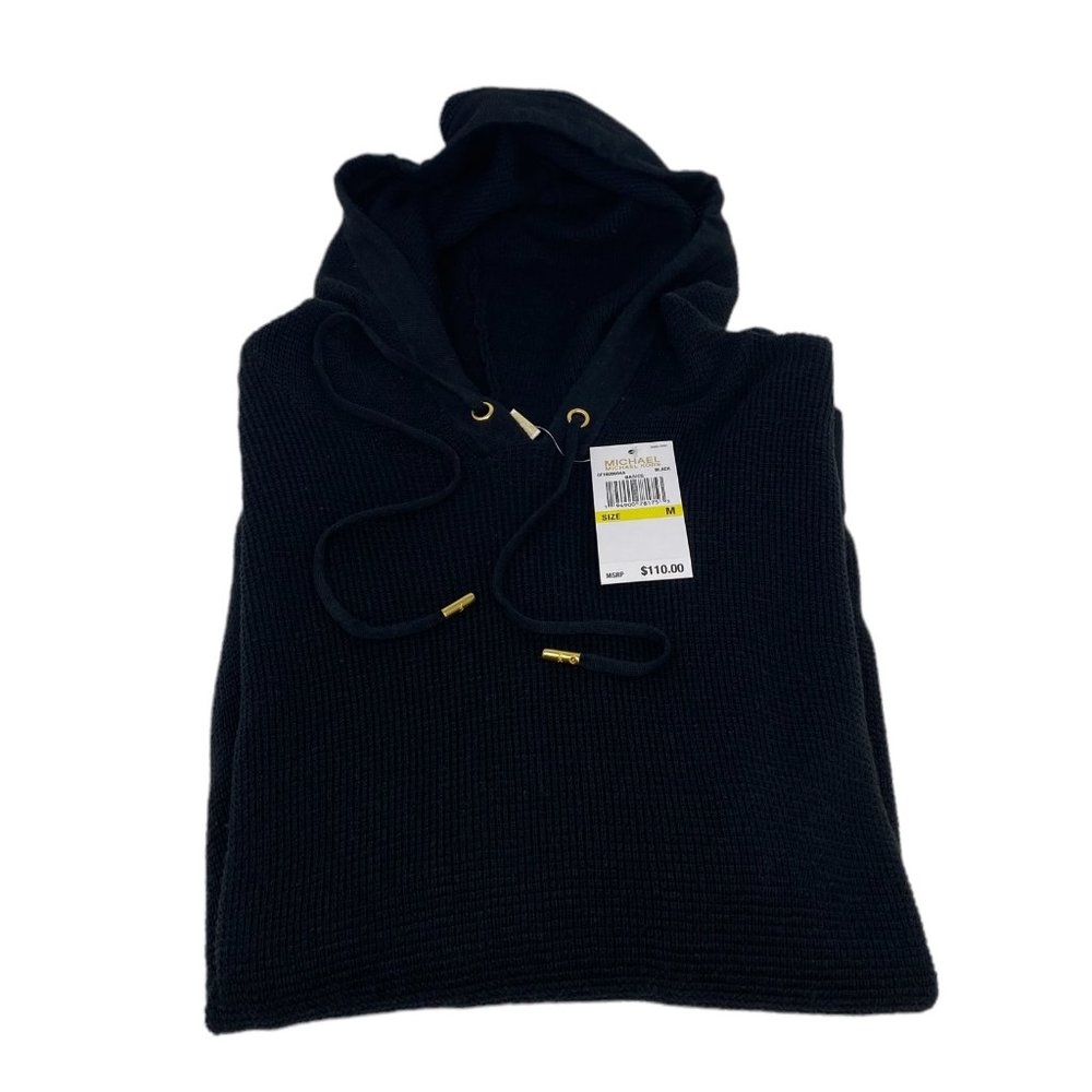 MICHAEL KORS  Waffle Knit Hoodie - Picture 5 of 6